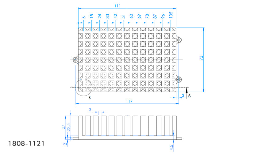 Adapter for Eppendorf® 96/1000µl Deep Well Plate